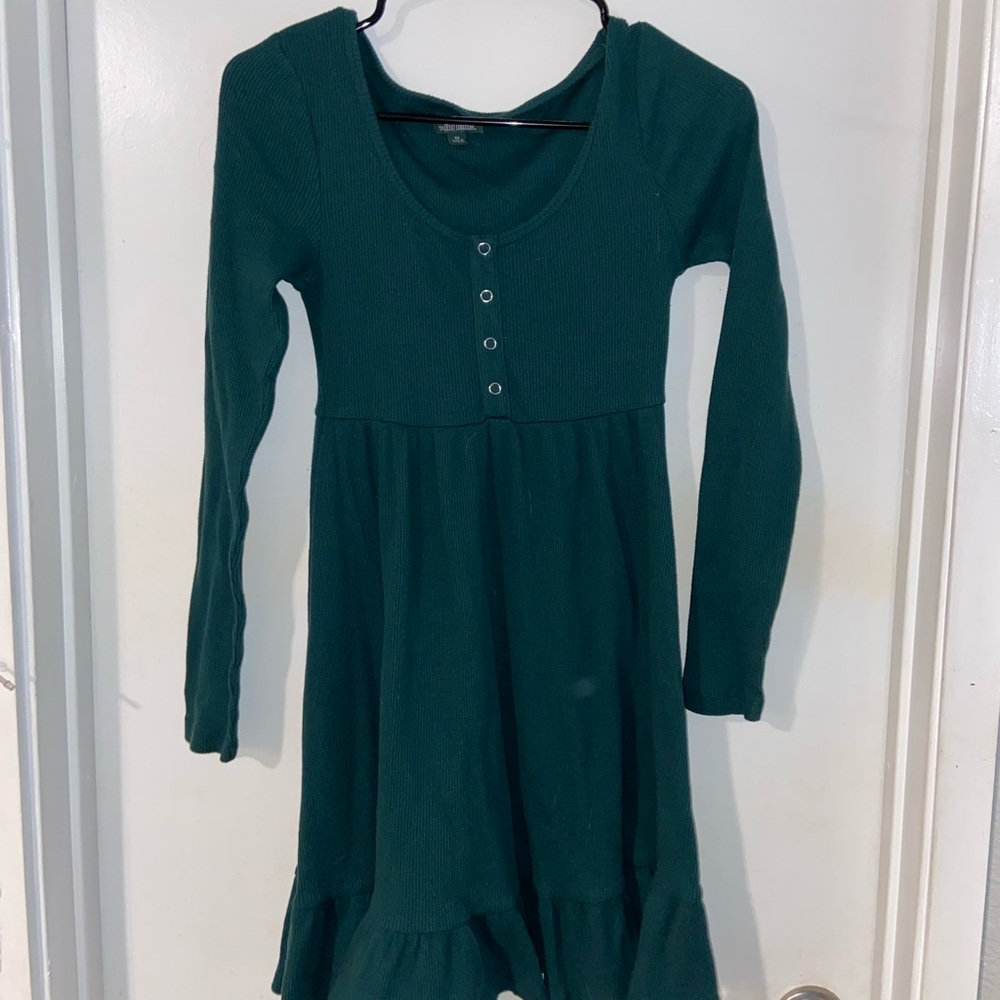 Wild fable green long sleeve dress